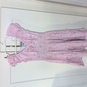 J for Justify Pink Floral Dress